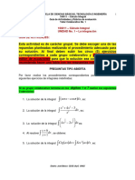 Trabajo Colaborativo No. 1 CALCULO INTEGRAL