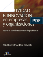 Creatividad e Innovación en Empresas y Organizaciones