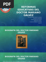 Reformas Educativas Del Doctor Mariano Gálvez