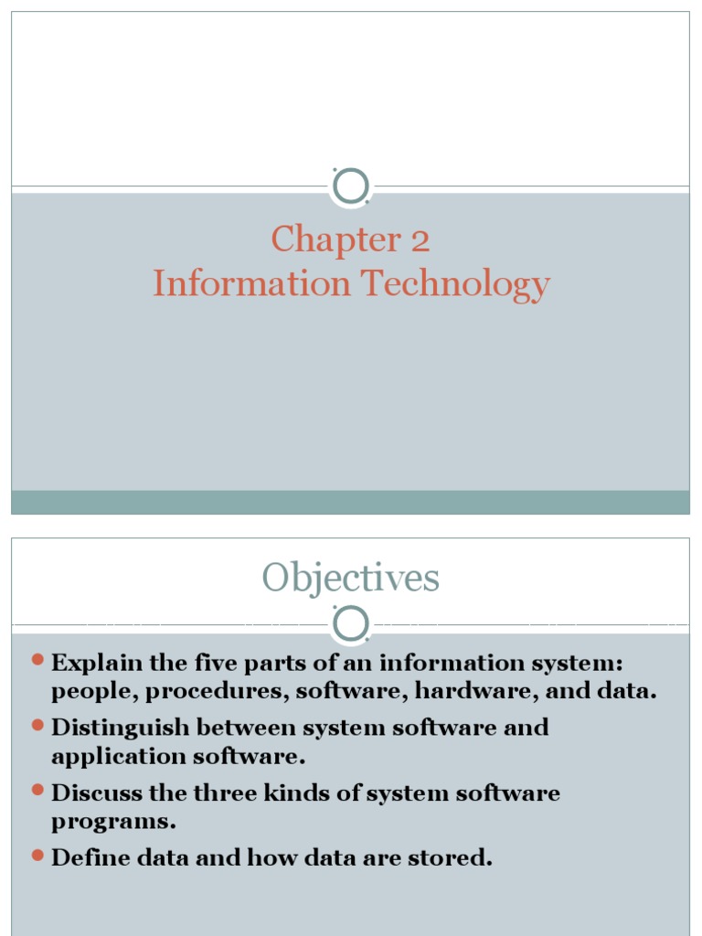 Understanding Information Systems Basics | PDF | Operating System ...