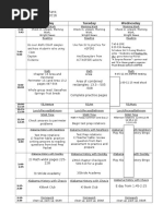 lesson plans april 18-22