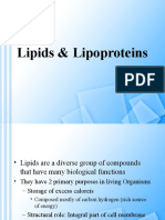 Lipids & Lipoproteins