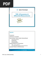 TDR S-Parameters and Differential Meas CAS2010