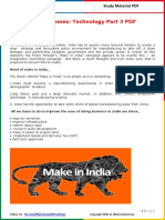 Modi Schemes - Technology Part 3 PDF
