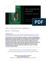 The UnderWorld Initiation by R J Stewart