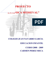 Proyecto La Epoca Medieval