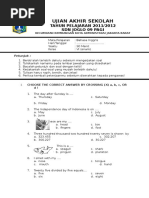 SOALUASB.INGGRIS2011-2012