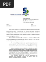 Tomada de posição do Sindicato