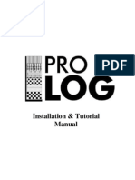 pro log Installation & Tutorial Manual