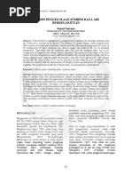 Download jurnal pengelolaan sumber daya air by Nur Afni SN308718361 doc pdf