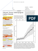 Volcanic Versus Anthropogenic Carbon Dioxide (2011 EOS)