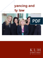 Conveyancing and Property Law