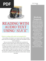 reading with audio using slick