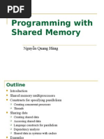 Programming with Shared Memory: Nguyễn Quang Hùng