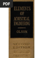 Leo L Beranek Acoustics PDF | PDF