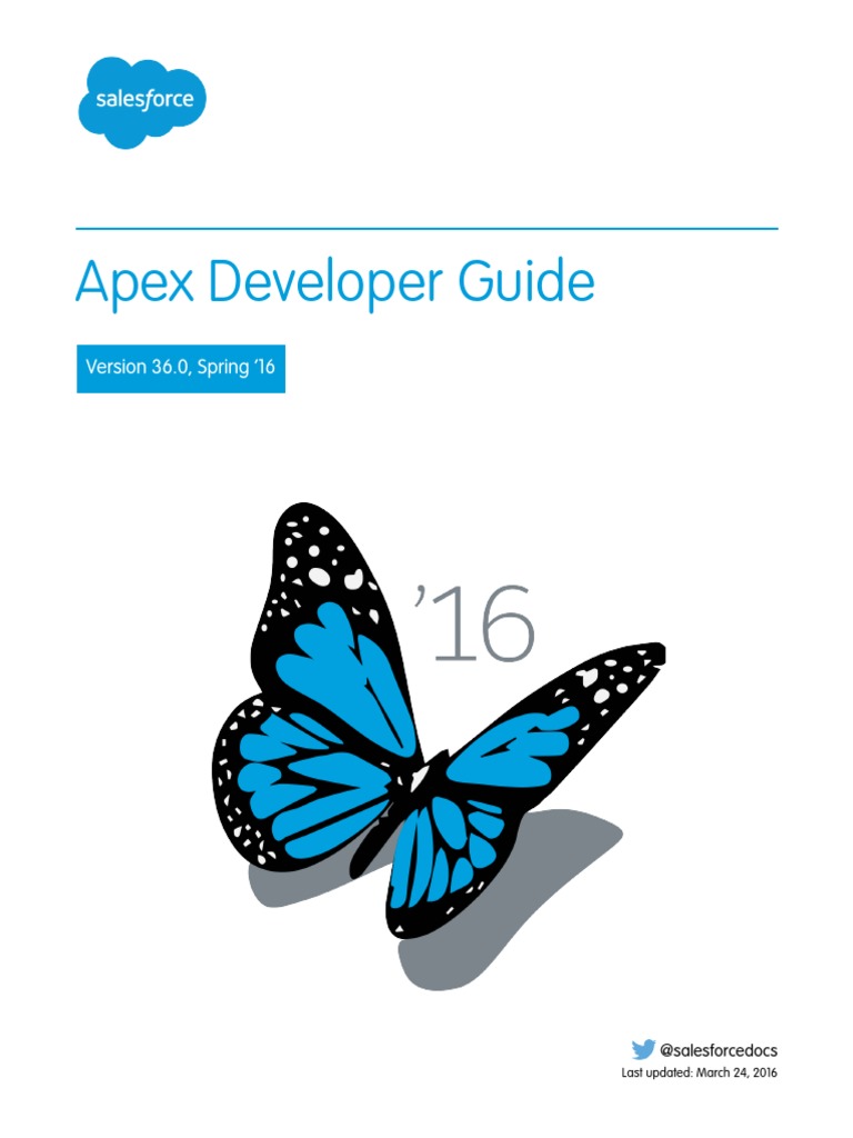 Salesforce Apex Language Reference | PDF