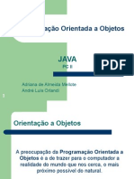 Programação Orientada a Objetos - Introdução