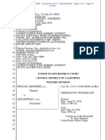 Skidmore v. Led Zeppelin - Defendants Witness List PDF