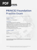 PRINCE2 Foundation and Practitioner Exam Practice Test | PDF | Project ...