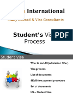 Revata International Student Visa Process
