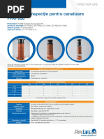 FisaTehnica Camine Inspectie PRO630