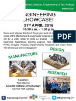 LIT Student Engineering Showcase 21st April 2016