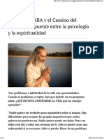 Un Puente Entre La Psicología y La Espiritualidad