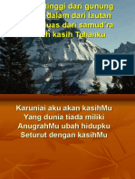 Lebih Tinggi Dari Gunung