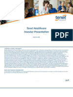 Tenet Investor Presentation March 9