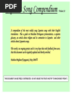 Capoeira Songbook | PDF | Mock Combat | Entertainment (General)