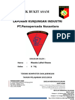 Uraian Hasil Kunjungan Industri