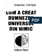 Cum A Creat Dumnezeu Universul Din Nimic - Octavian Udriste