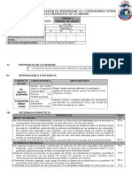 Conversamos Sobre El Propósito de La Unidad. Sesión 3° Grado