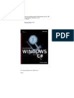 Charles Petzold - Programming Microsoft Windows With C#