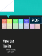 Winter Unit Timeline 1