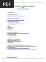 Download ResearchMethodSTA630SolvedMCQs1 by ayaz143 SN30885254 doc pdf