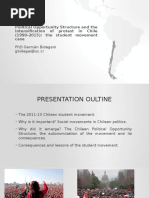 Presentation POS and the Chilean Student Movement