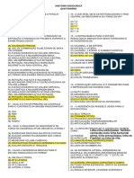 Questionario Anatomia Radiologica