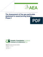 Assessment of Flue Gas Particulate Abatement in Wood Burning Boilers Phase 2