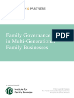 Family Governance in Multi-Generational Family Businesses PDF