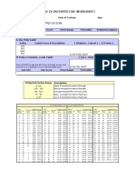 WISC IV Interpretative Worksheet