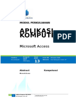 Modul Aplikom Access