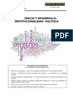 CS16 Guía 7 Democracia y Desarrollo. Institucionalidad Política