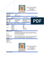 Contoh Template Resume