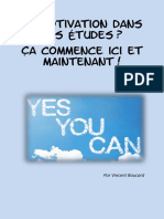 La Motivation Dans Les Études ? Par Vincent Boucard