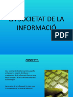 LA SOCIETAT DE LA INFORMACIÓ II