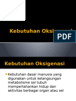 Kebutuhan Oksigenasi