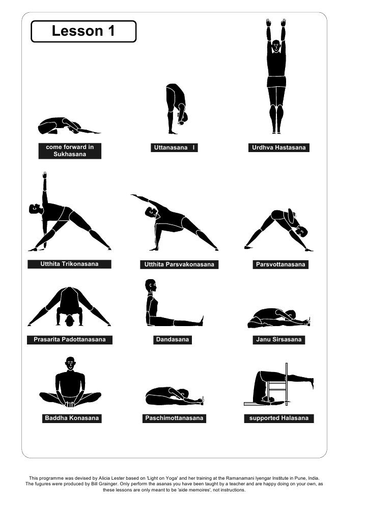 Yoga Lesson1 | PDF