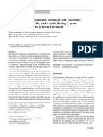 2013CGCG Tratment With Calcitonin Triamcinolone Acetonide and A Cystic Finding 3 Years and 6 Months After The Primary Treatment