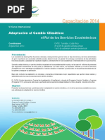 Adaptación Al Cambio Climático